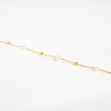 Bracciale Nacariel oro in Argento 925 con perle