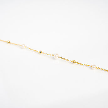 Bracciale Nacariel oro in Argento 925 con perle